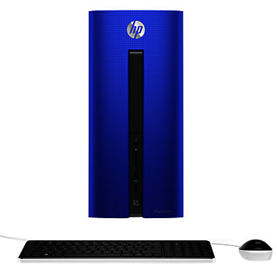 HP Pavilion 550-131na Desktop PC, Intel Core i3, 8GB RAM, 1TB, Cobalt Blue Cobalt Blue HP Pavilion 550-131na Desktop PC, Intel Core i3, 8GB RAM, 1TB, Cobalt Blue Cobalt Blue